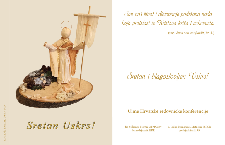 Čestitka Hrvatske redovničke konferencije